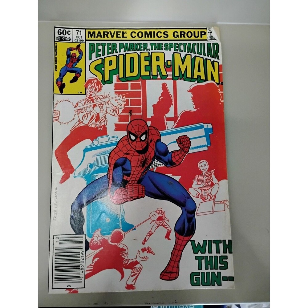 Marvel Comics Peter Parker The Spectacular Spider-Man #71 Spider-Man Comic Book